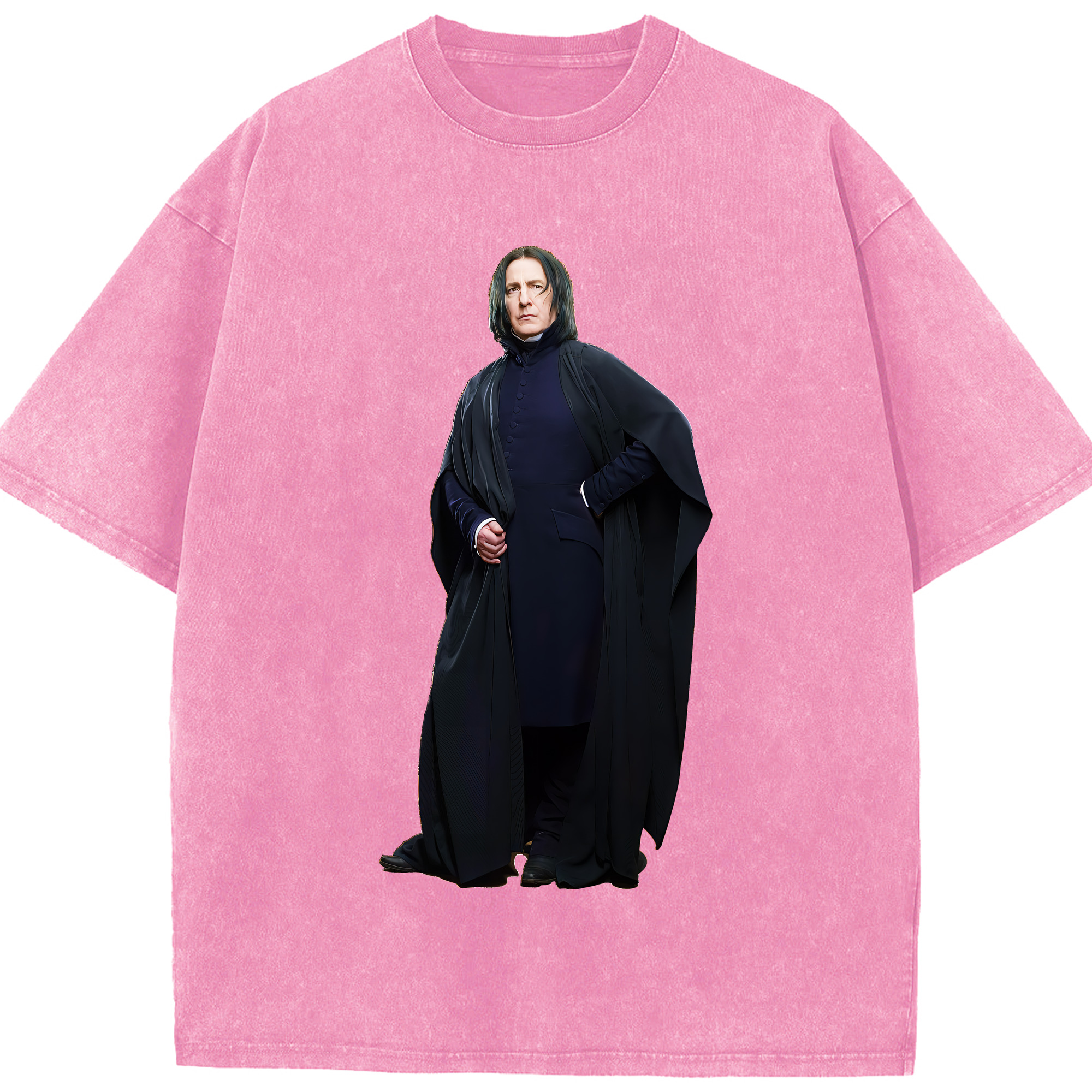 （画像用） Harry Potter ハリー・ポッターシリーズ 綿100% ヴィンテージ風 半袖Tシャツ（フロントプリント）